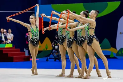 Победный момент выступления российских гимнасток на Олимпиаде. Видео ::  Олимпиада в Токио :: РБК Спорт