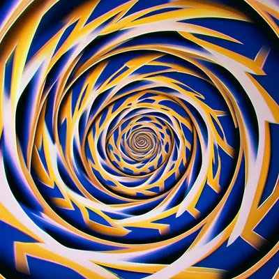 Красный Гипноз Спираль Рисунком Оптическая Иллюзия Вектор — стоковая  векторная графика и другие изображения на тему Абстрактный - iStock