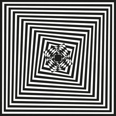Абстрактный вихревой фон оптическая иллюзия спиральные обои | Премиум  векторы