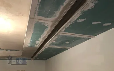 Двухуровневый потолок гипсокартон и парящие натяжные потолки - YouTube