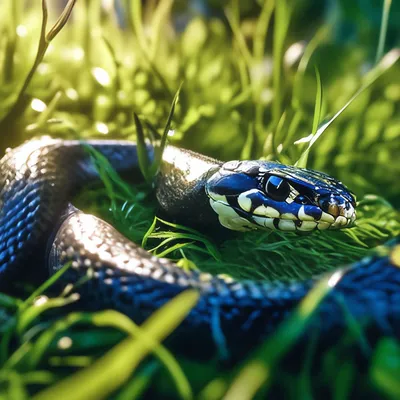 Змея гюрза рядом с мэйн куном» — создано в Шедевруме
