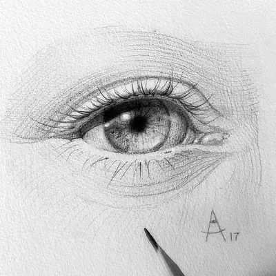 Как рисовать глаза? Рисунок глаза карандашом от «а» до «я». — zaholstom.ru