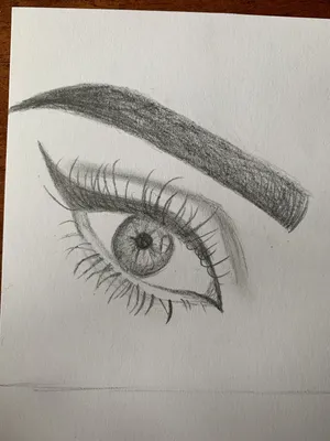 Как нарисовать глаз