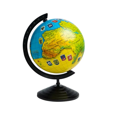 Глобус физический Globen Классик 210 мм (К012100007) — купить в  интернет-магазине по низкой цене на Яндекс Маркете