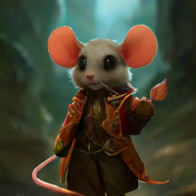 Глупый маленький мышонок» — создано в Шедевруме