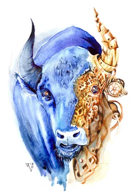 Символ нового года 2021 год быка/коровы подарок жетон + календарь