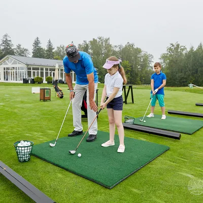 Правила игры в гольф для детей: нежное начало. | regles.golf-autrement.com