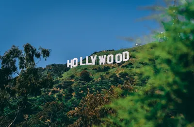 Hollywood Blvd, Los Angeles, California 01.16.2016: Вид На Бульваре Голливуд  На Закате Фотография, картинки, изображения и сток-фотография без роялти.  Image 57304325