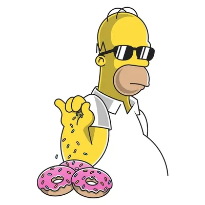 simpson #homer #homersimpson #wallpaper #yellow #donuts #homerwallpaper  #yellowwallpaper | Гомер симпсон, Симпсоны, Артбуки