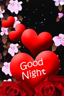 Good Night My Love | Lovely good night, Good night flowers, Good night love  images
