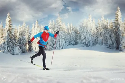 горные лыжи мультфильм цветной клипарт иллюстрация спортсмен спортивное  времяпрепровождение вектор PNG , спортсмен, спортивный, времяпрепровождение  PNG картинки и пнг рисунок для бесплатной загрузки
