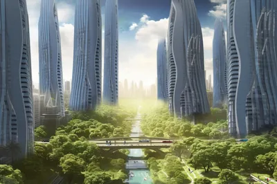 Город будущего Сюнъань, Китай (Xiongan). Будущее наступило. | Пикабу