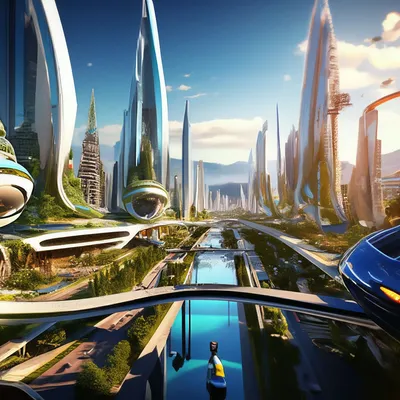 Город будущего - автоматизация, безопасность и экология» — создано в  Шедевруме