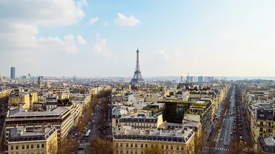 Вид города Париж.» — создано в Шедевруме