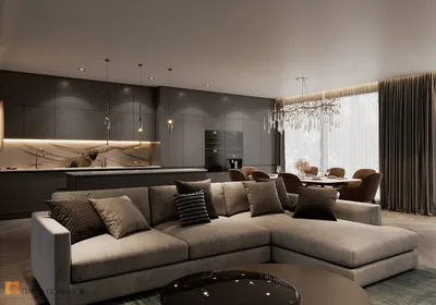 Дизайн гостиной в современном стиле 2022: 100 фото интерьеров | ivd.ru