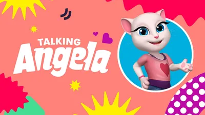 Игрушка Кошечка Анджела (Кошка Анжела) из игры Говорящий Том в  интернет-магазине Ярмарка Мастеров по цене 2000 ₽ – R2PXKRU | Мягкие  игрушки, Раменское - доставка по России