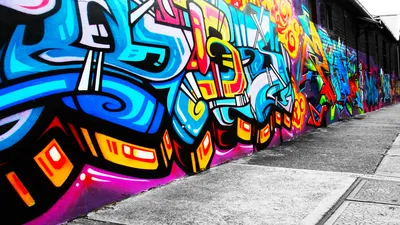 ArtOne | Красочные граффити Drip Handstyles на Morrocianstyle обои - OZM  gGmbH