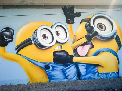 Уличное искусство - граффити рисунки на стене в современном ... | Надписи в  стиле граффити, Искусство и дизайн, Граффити