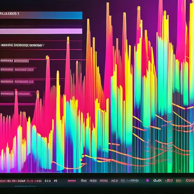 Инфографика, график роста счастья» — создано в Шедевруме