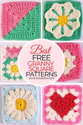 Twinkling Granny Square Crochet Pattern with Video
