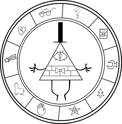 Билл Шифр/Билл Сайфер космический. Гравити Фолз – купить в  интернет-магазине HobbyPortal.ru с доставкой
