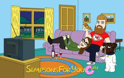 Картина на холсте для интерьера - Мульфильм Гриффины Family Guy (9) 40х60  см - купить по низкой цене в интернет-магазине OZON (996804990)