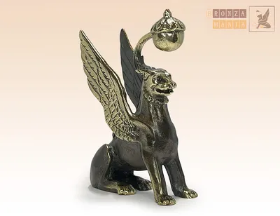 Грифон маленький — Артбегемот — Русские сувениры из латуни и янтаря