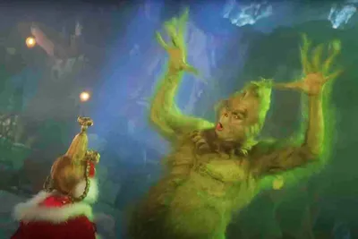 Hallmark Dr. Seuss's How the Grinch Stole Christmas! Grinch in Santa Hat  Ornament, 0.17lbs - Walmart.com