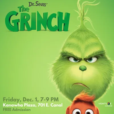 The Grinch Movie at Kanawha Plaza