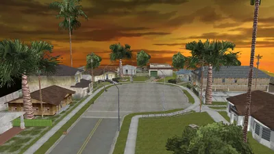 Download wallpaper street, home, San Andreas, Gta, Grove Street, section  games in resolution 1152x864