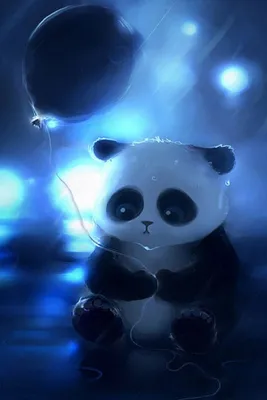 Грустная мультяшная панда - 72 фото