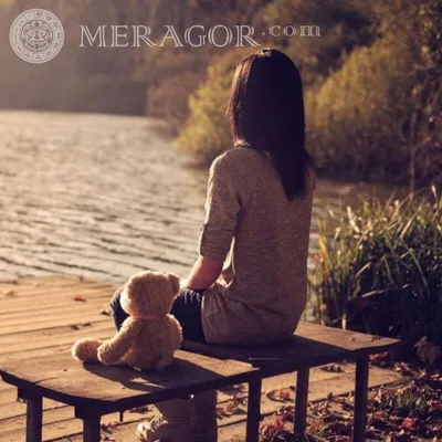 MERAGOR | Грустные авы для девушек со спины