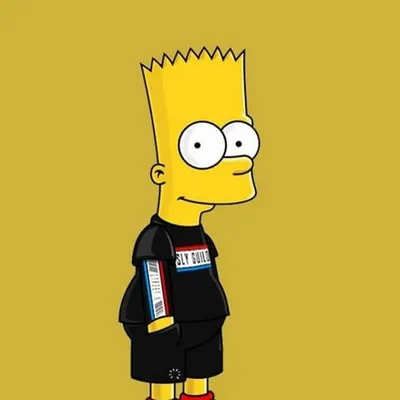 Барт симпсон скетч - 46 фото