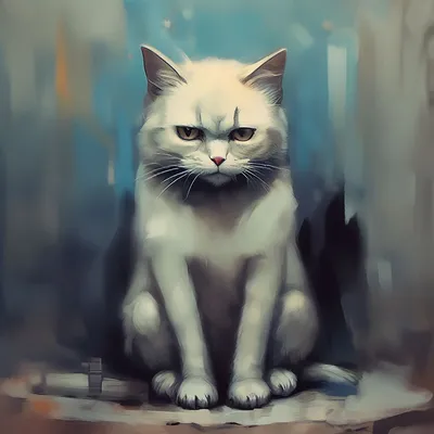 Самый грустный кот на свете или история со счастливым концом