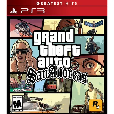 Grand Theft Auto: San Andreas, Rockstar Games, PlayStation 3, 710425476938  - Walmart.com | Grand theft auto, San andreas grand theft auto, San andreas