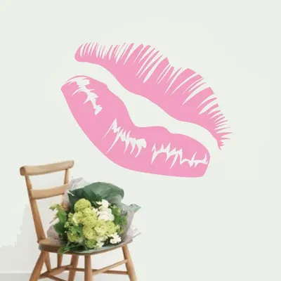 Губы в поцелуе - красивые фото
