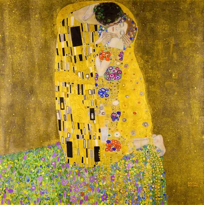 История одного шедевра: картина «Поцелуй» Густава Климта, наполненная  невероятной внутренней энергией, стала настоящим гимном любви - RadioVan.fm