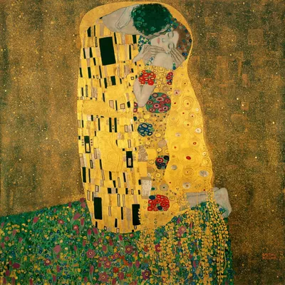 Густав Климт - Поцелуй, 1908, 180×180 см: Описание произведения | Артхив