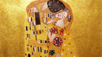 Интерьерная картина Густав Климт Поцелуй, репродукция. (ID#1508103584),  цена: 587.70 ₴, купить на Prom.ua