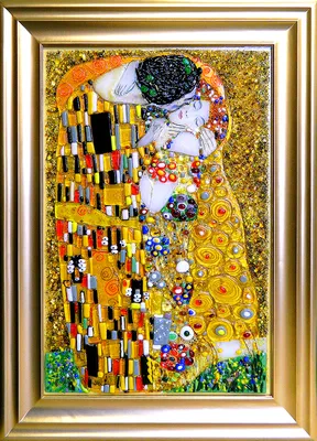 Купить картина по номерам MG543 Поцелуй Густав Климт, цены на Мегамаркет |  Артикул: 100024887206