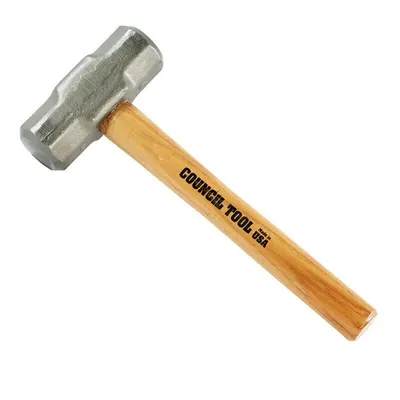 8 lb Steel Sledge Hammer with 16\" wood handle | The Hammer Source