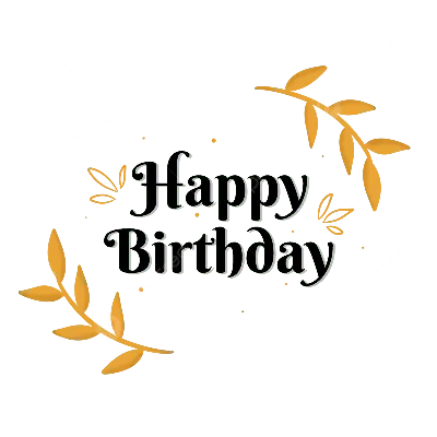 Cute Happy Birthday PNG Transparent Images Free Download | Vector Files |  Pngtree