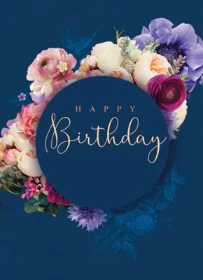 Картинки з Днем народження - гарні листівки з Днем народження | Free happy  birthday cards, Happy birthday flower, Happy birthday images