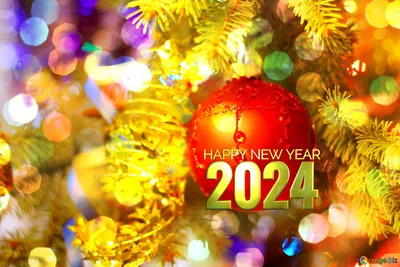 Background for happy new year 2024 №136992