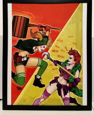 Harley Quinn Version 1, an art print by GothicRingo - INPRNT