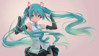 Обои hatsune miku Аниме Vocaloid, обои для рабочего стола, фотографии  hatsune, miku, аниме, vocaloid Обои для рабочего стола, скачать обои  картинки заставки на рабочий стол.