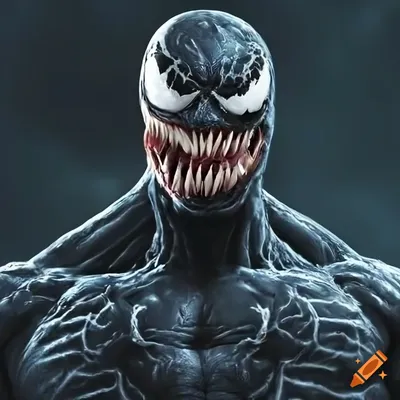 Venom 3d (hd wallpaper) on Craiyon