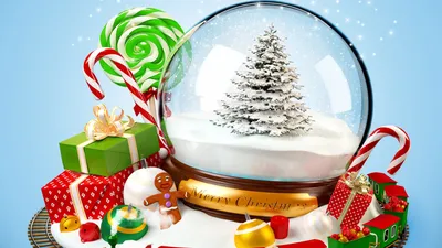 magical Christmas tree wallpaper background | Рождество, Новый год, Игрушки