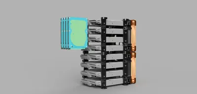 Modular 3.5\" HDD Cage by D4rk Helmet | Download free STL model |  Printables.com