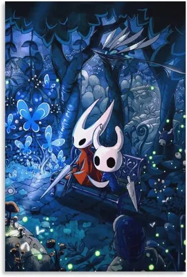 Hollow Knight Gaming' Poster, picture, metal print, paint by Anime Manga |  Displate | Knight drawing, Character design, Knight art